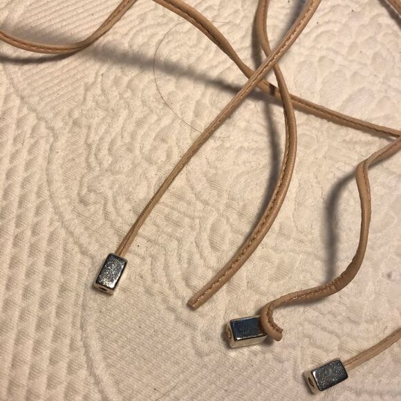 Romena tan suede ankle tie espadrilles - Picture 6 of 6